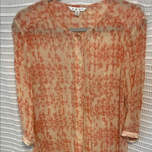 CAbi Emerson Silk Blouse - Picture 3 of 5